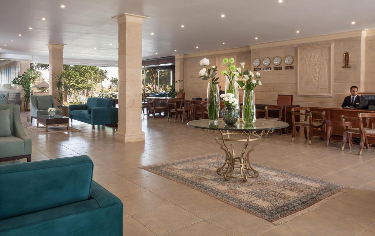 Jolie Ville Hotel & Spa Kings Island Luxor Bagian luar foto Lobby