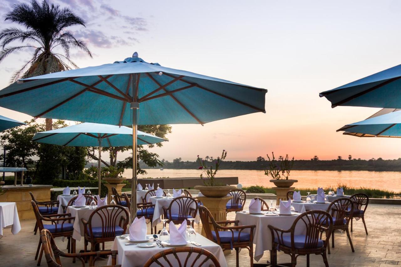 Jolie Ville Hotel & Spa Kings Island Luxor Bagian luar foto The Riverview Terrace